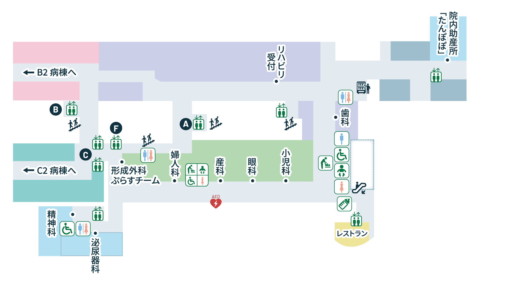 2階フロアマップ