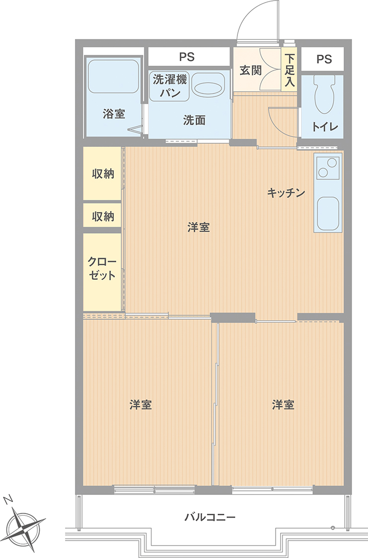 Cタイプ間取り図