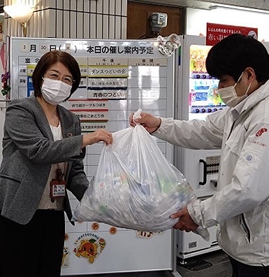 【SDGs活動報告】ペットボトルキャップを松山市社会福祉協議会へお届けしました。