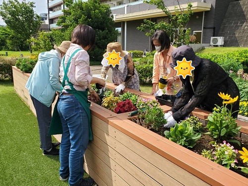 【サークル】菜園サークル✿ハーブを学ぶ会と花壇のお手入れ①