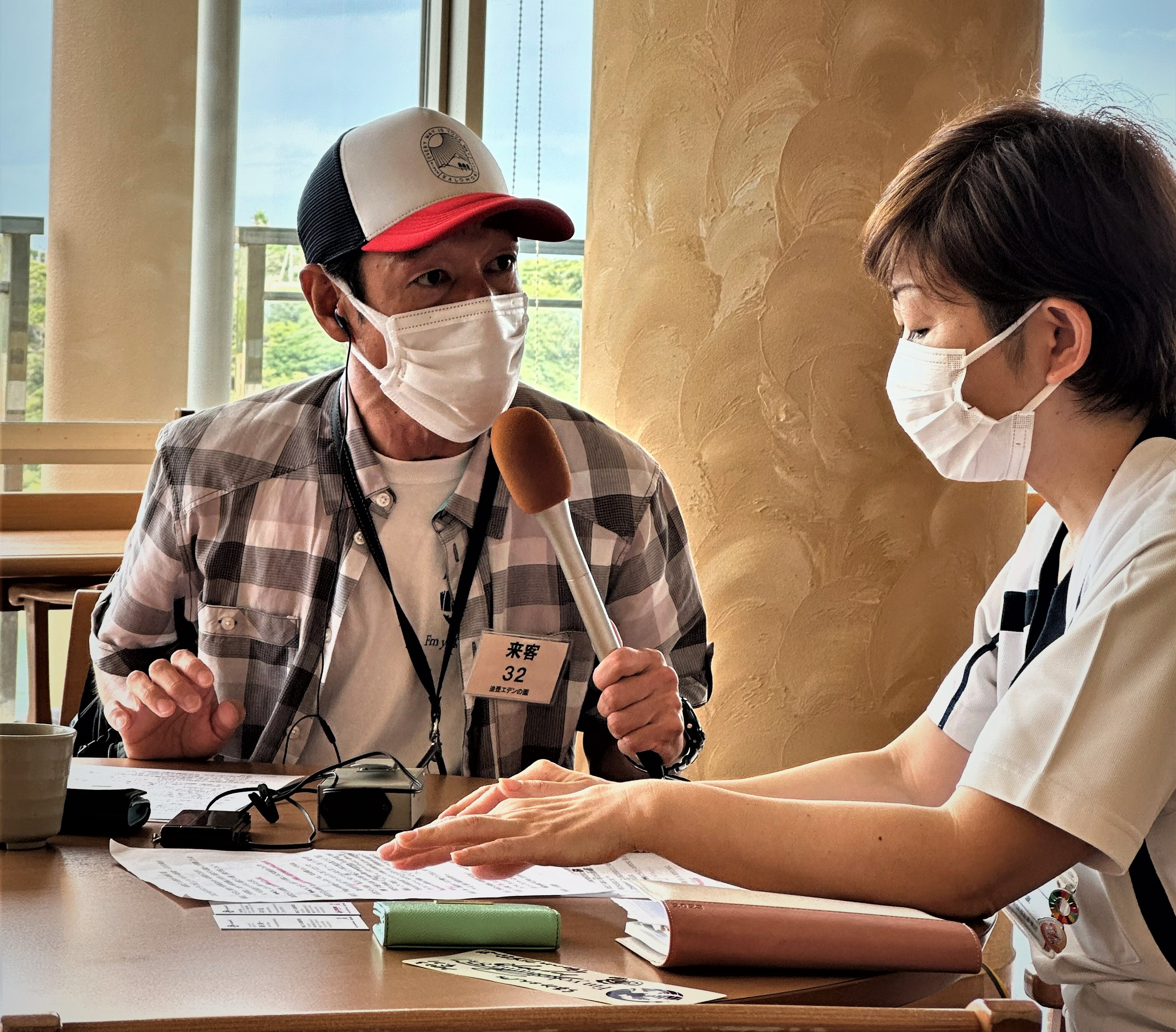 FMヨコハマ「Lovely Day♡」
　街角レポーター　藤田優一さんがいらっしゃいました！