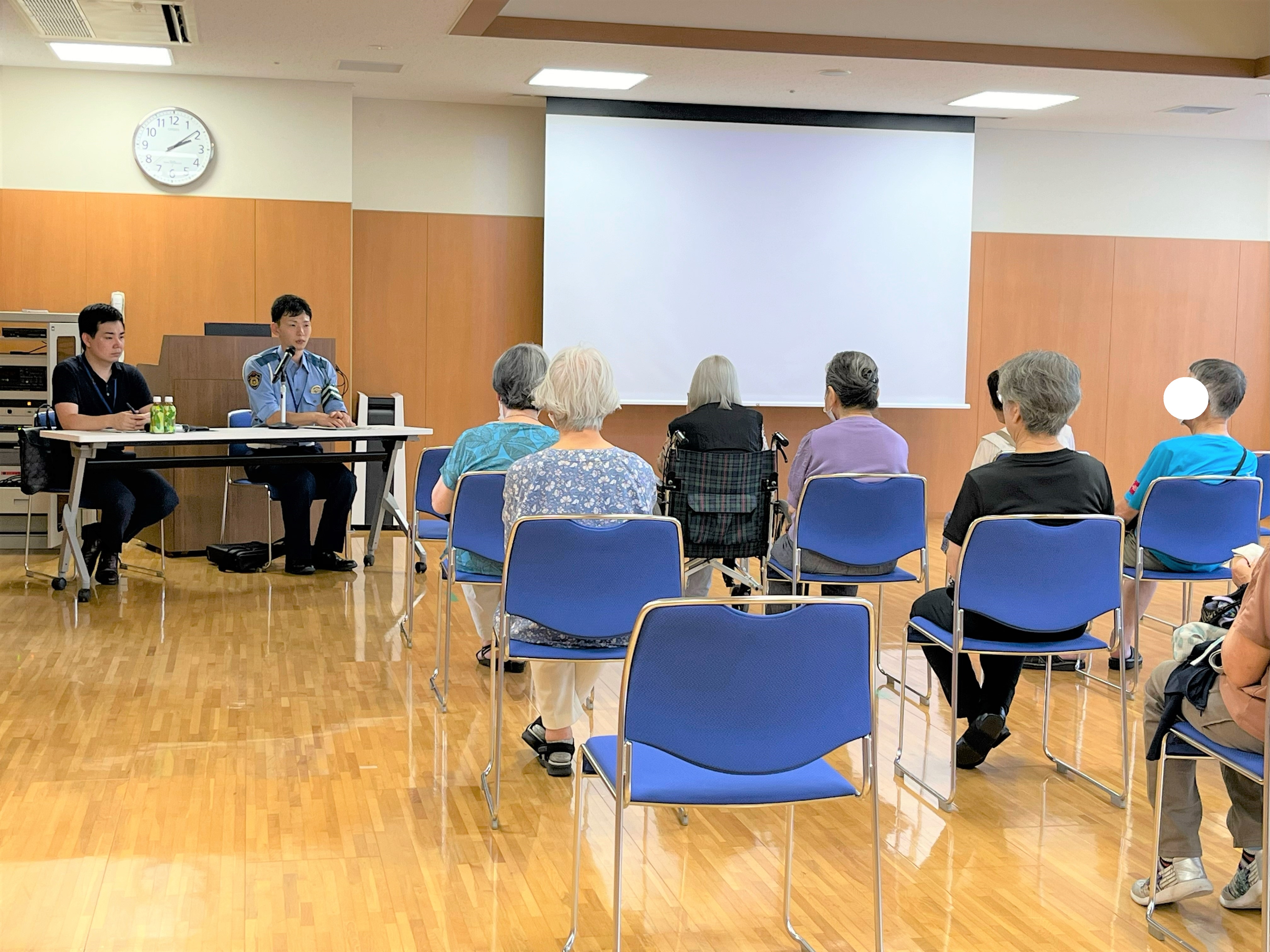 オレオレ詐欺・交通安全講習会