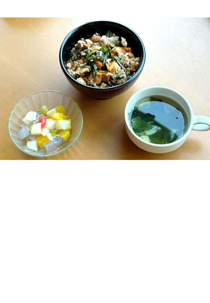 7月　食事モニターさんのレポートです