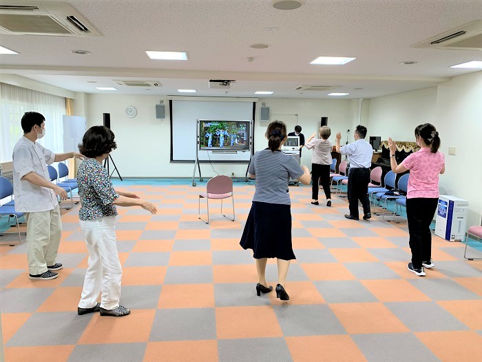 盆踊りの練習♪