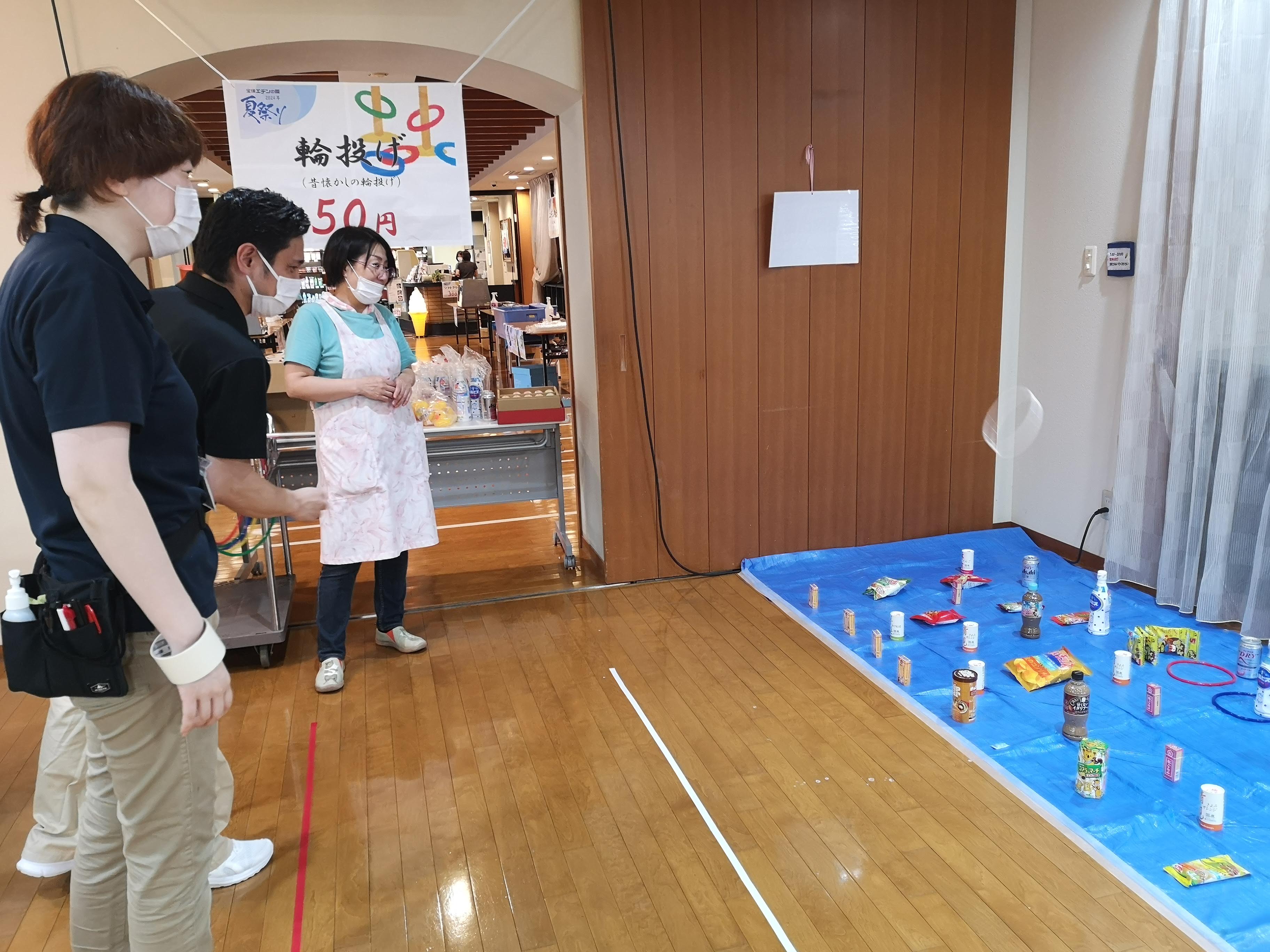 本日、5年ぶりの夏祭り開催します