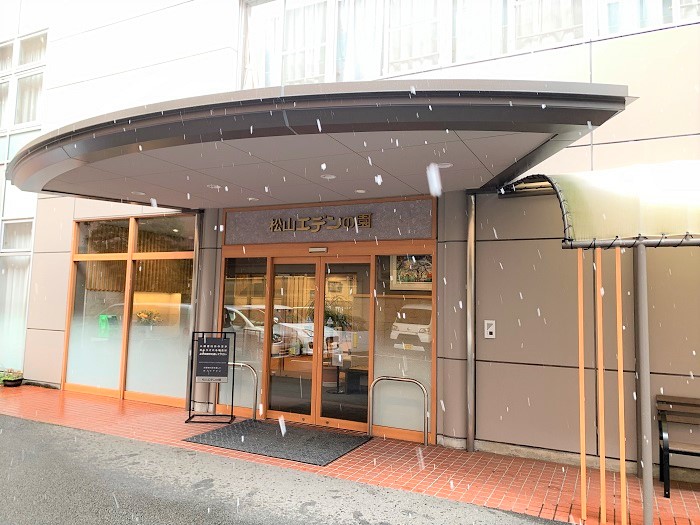 雪が降りました