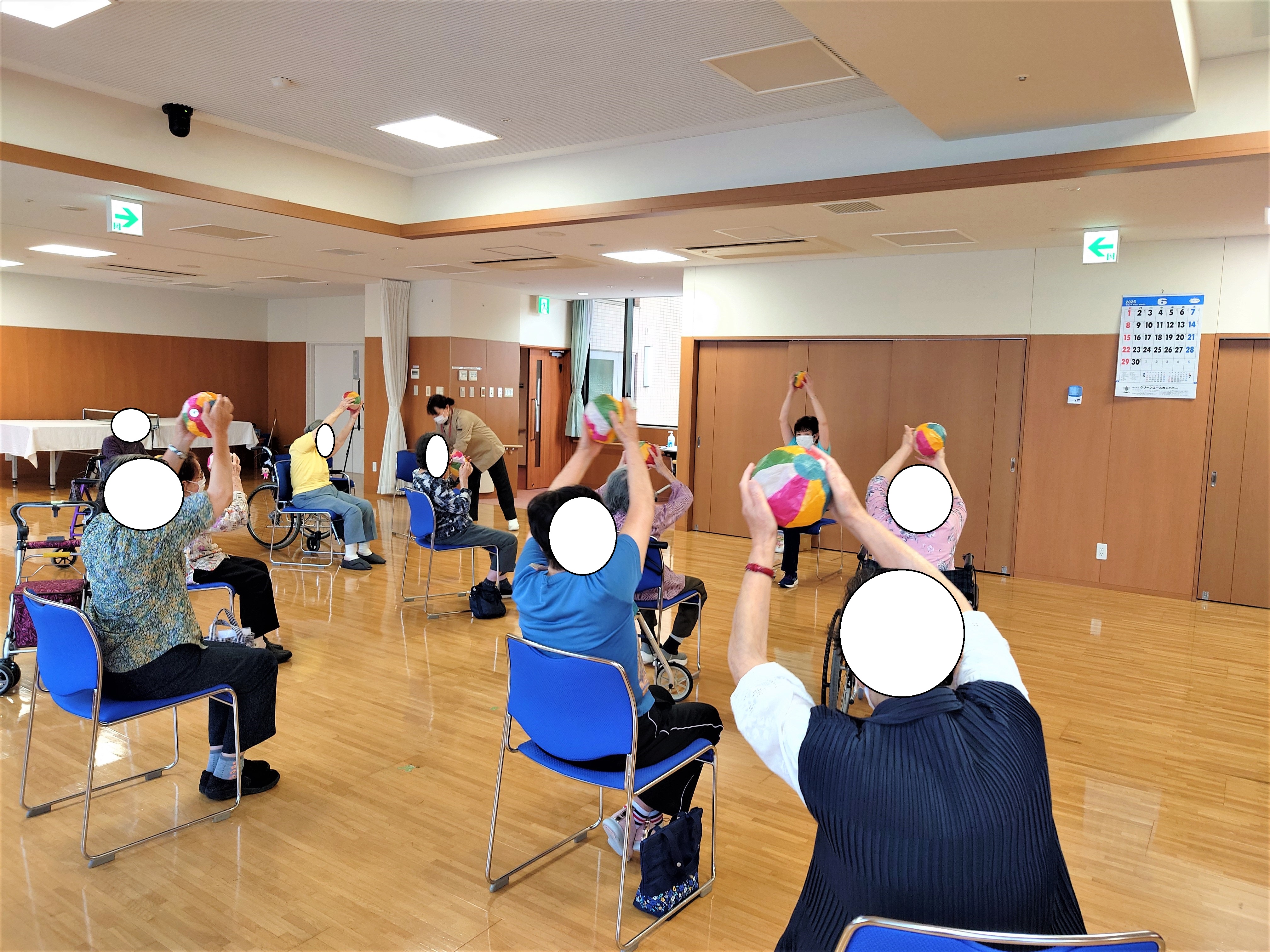 6月20日【介護イベント】　認知症予防体操を開催いたしました
