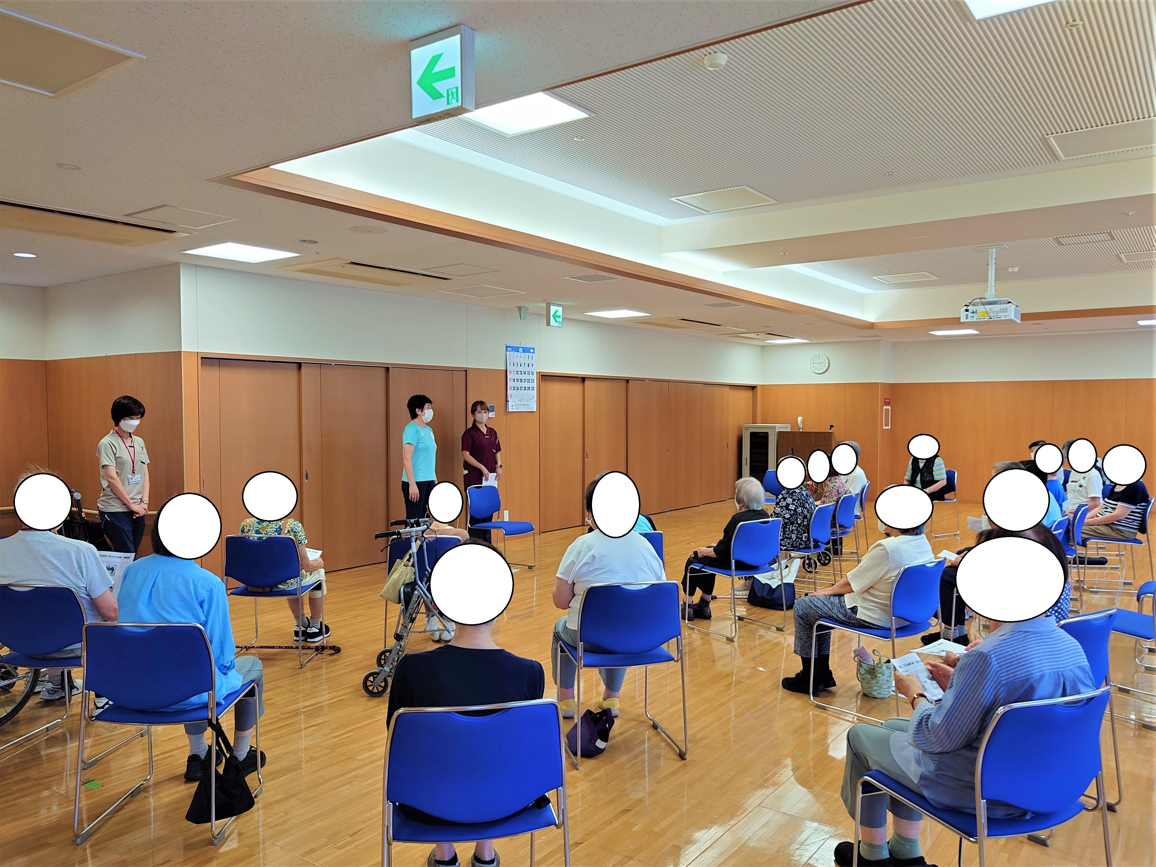 8月26日【介護イベント】　むくみを撃退しましょうを開催いたしました