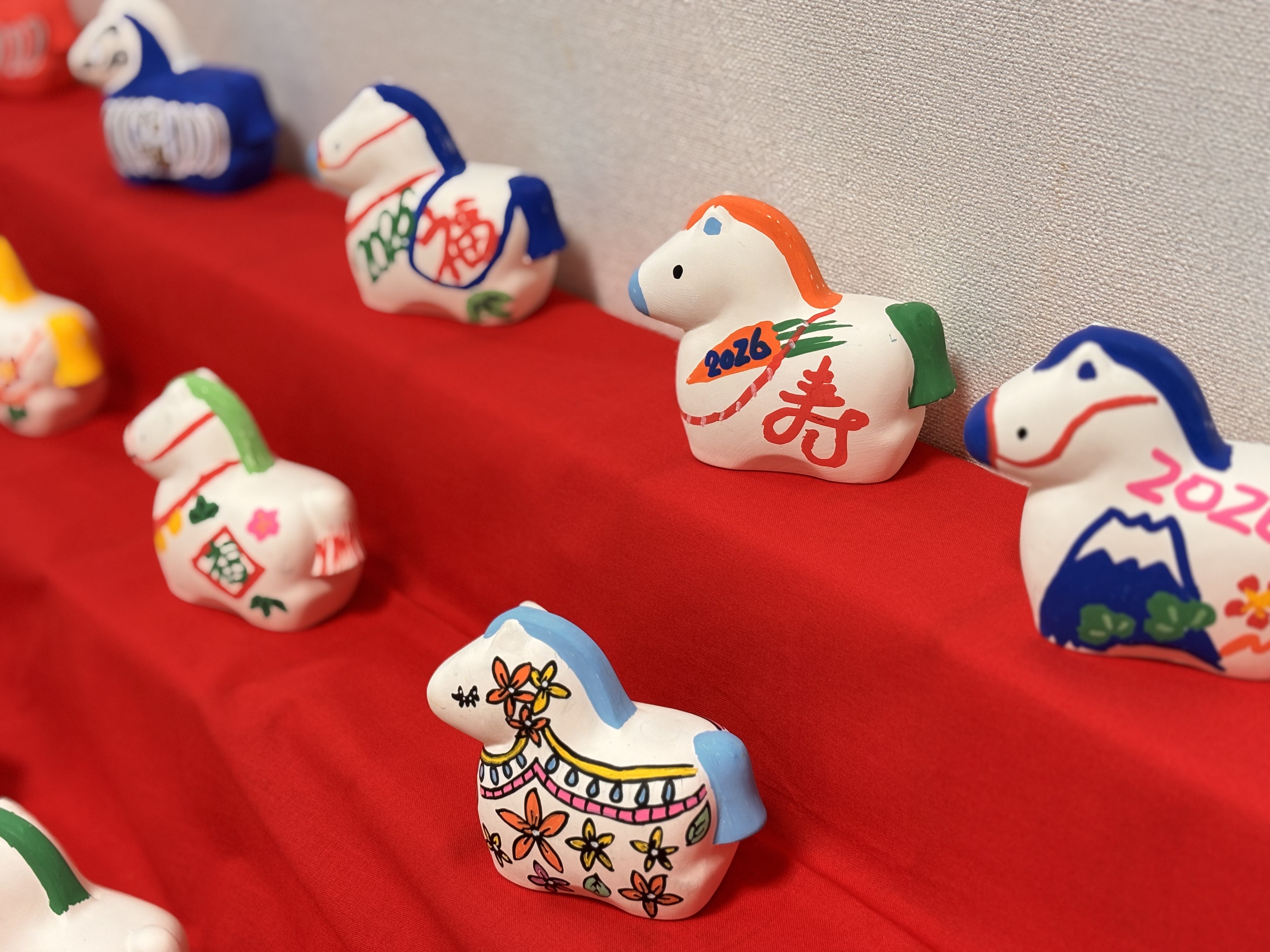 【アクティビティ】『干支：午』絵付け