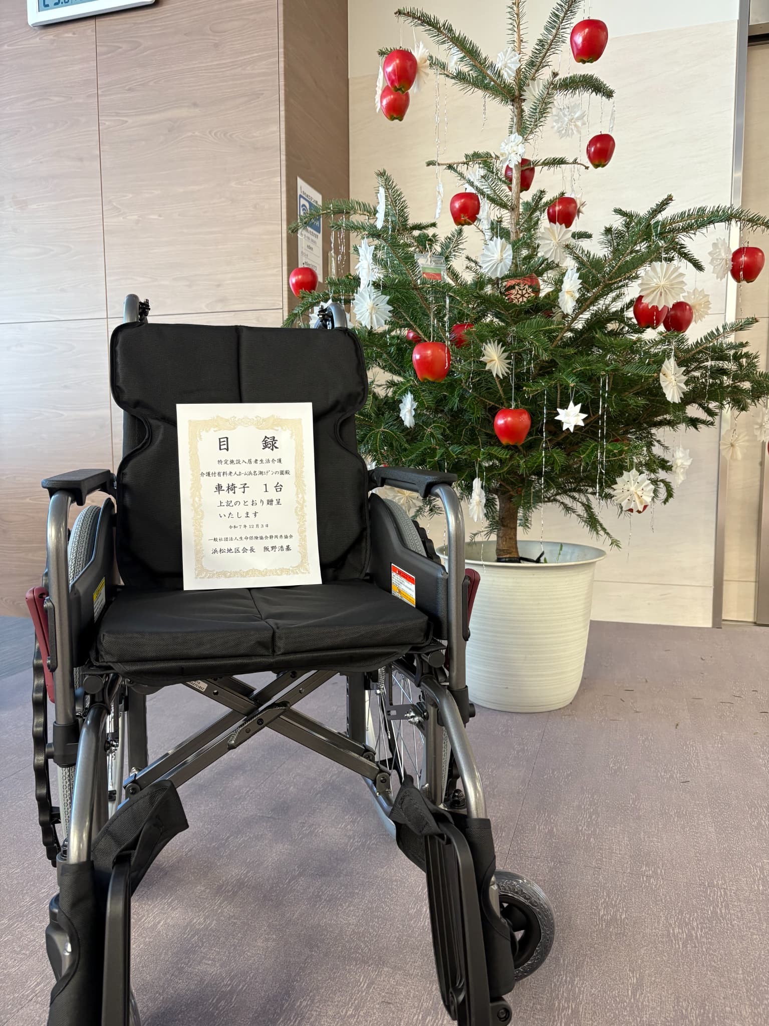 少し早いクリスマスプレゼントをいただきました