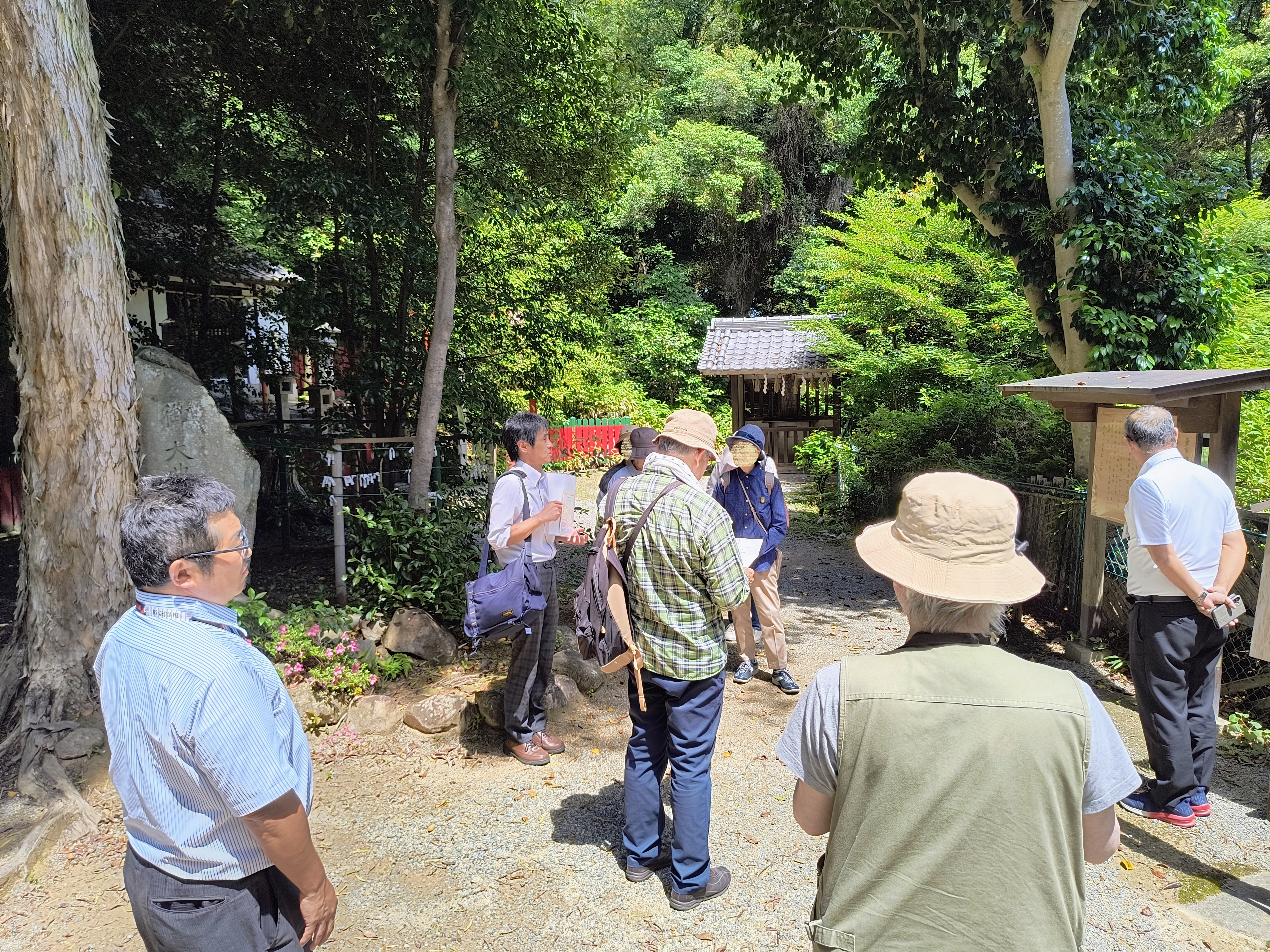 文化教養講座（売布神社と中山荘園古墳）