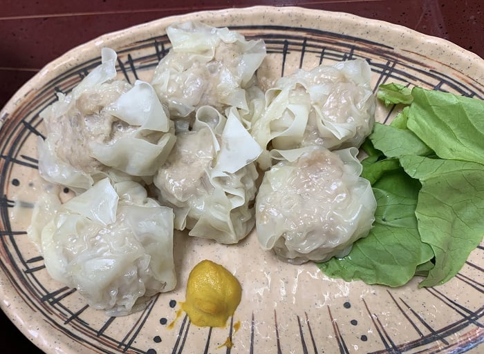 【昼食】手作りシュウマイ