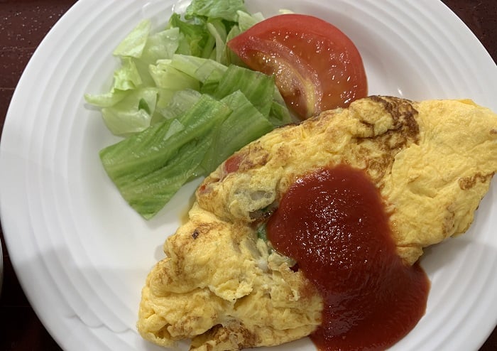 【昼食】オムレツ