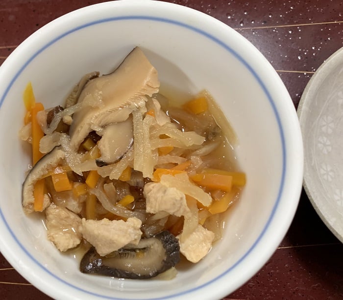 【朝食】切干大根の煮物