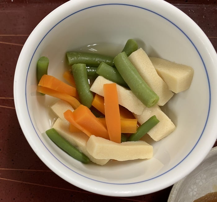 【朝食】高野豆腐の煮物