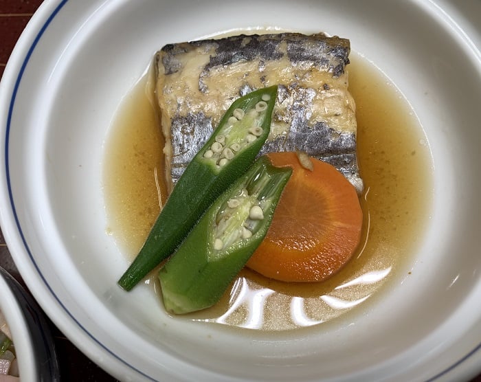 【昼食】タチウオの煮付け