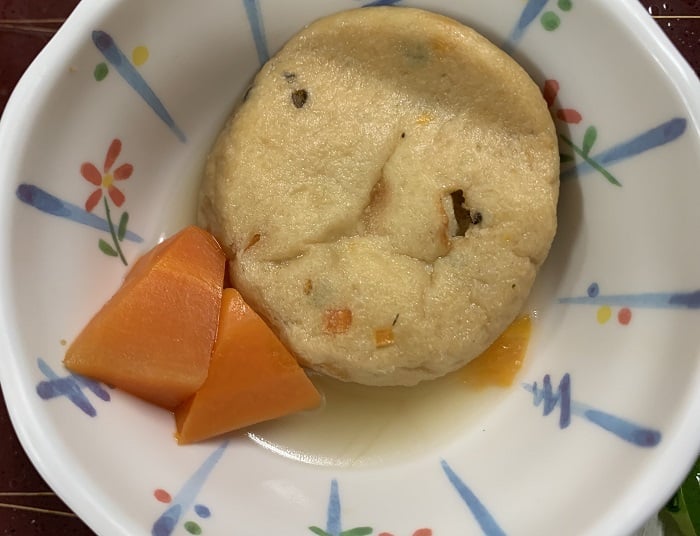 【朝食】がんもの含め煮