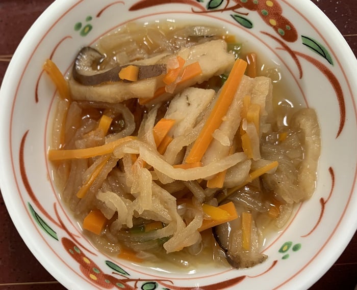【朝食】切干大根の煮物