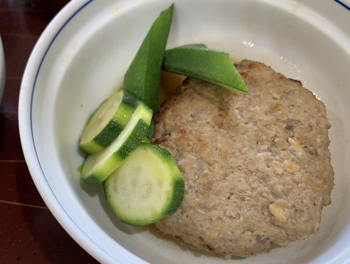 【昼食】煮込みハンバーグ