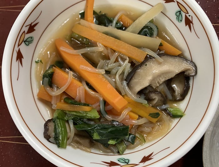 【朝食】しらたきの炒り煮