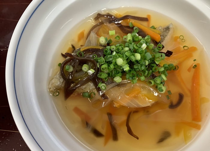 【昼食】タラの五目あんかけ