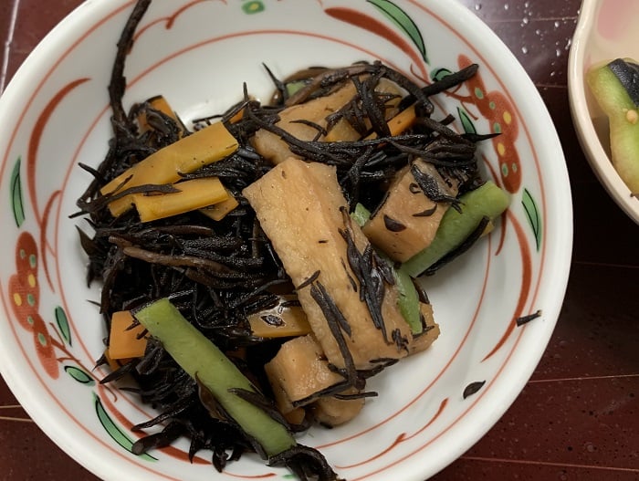 【朝食】ひじきの煮物