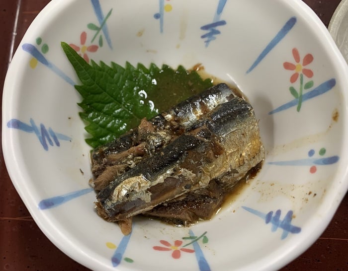 【朝食】魚の甘露煮