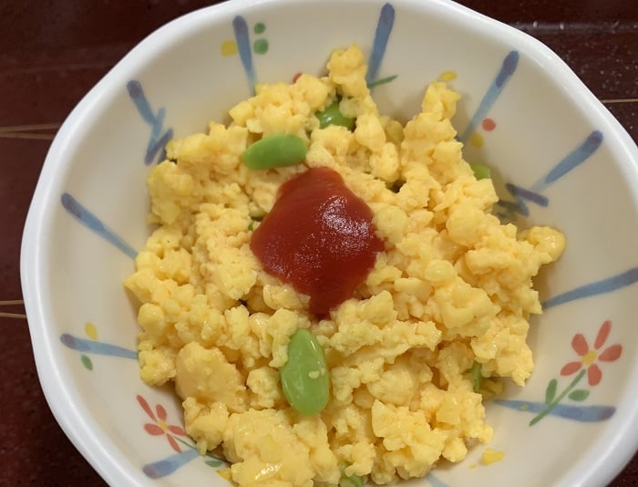 【朝食】スクランブルエッグ