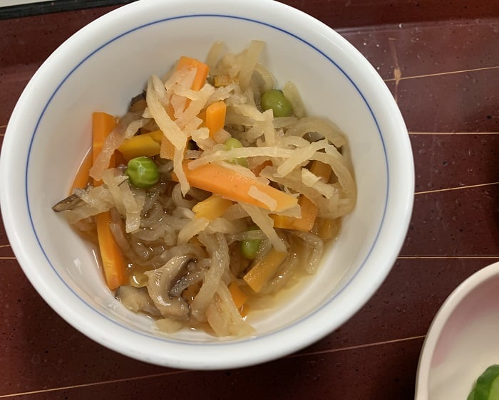 【朝食】切り干し大根の煮物