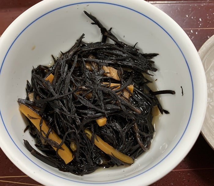 【朝食】ひじきの煮物