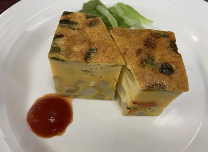 【昼食】スペイン風オムレツ