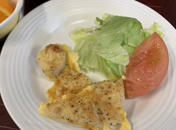 【昼食】ささみピカタ
