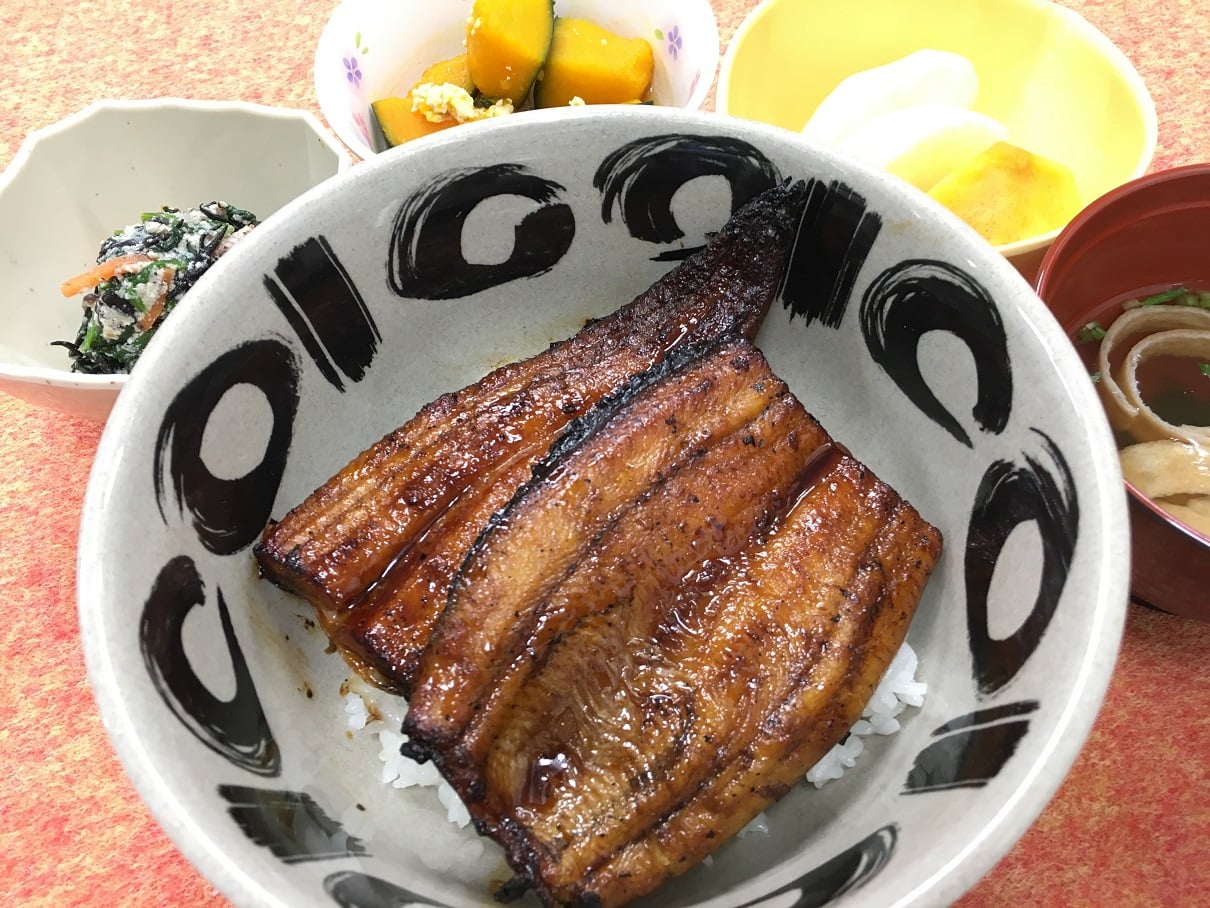 特別献立　浜名湖産鰻丼定食