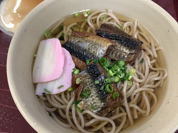 【昼食】にしんそば