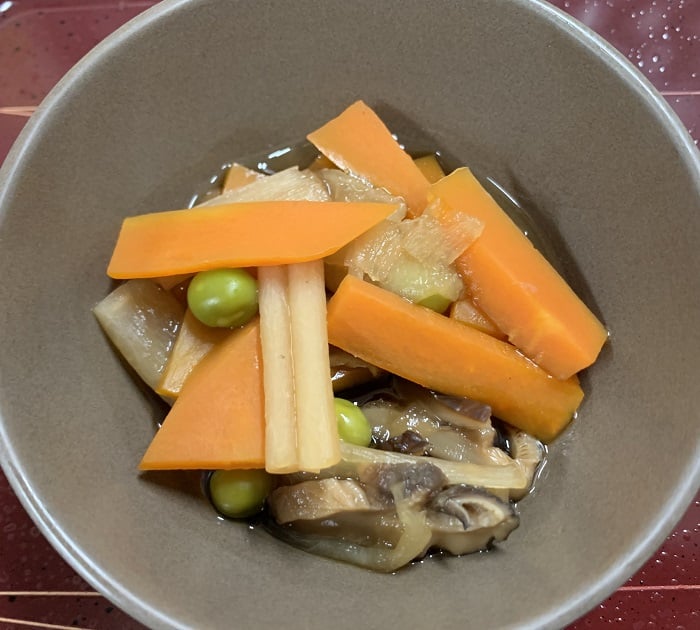 【朝食】干瓢の煮物