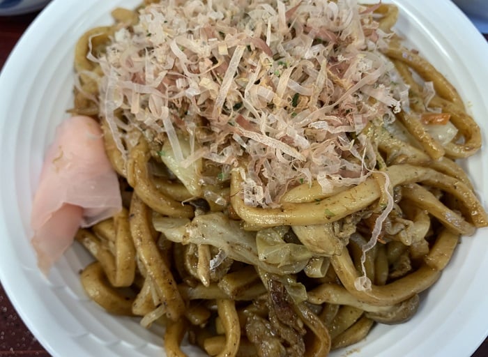 【昼食】焼きうどん
