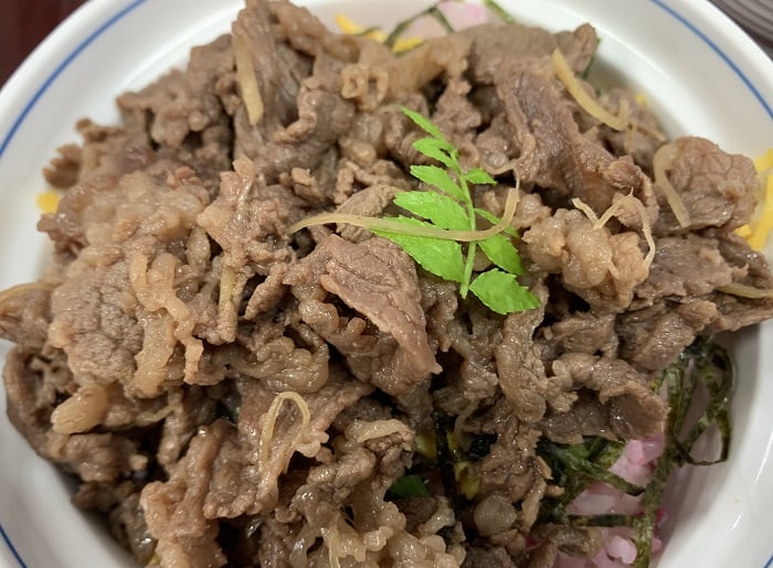 【夕食】牛しぐれ煮ちらし寿司