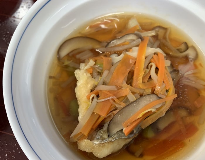 【昼食】サワラの野菜あんかけ