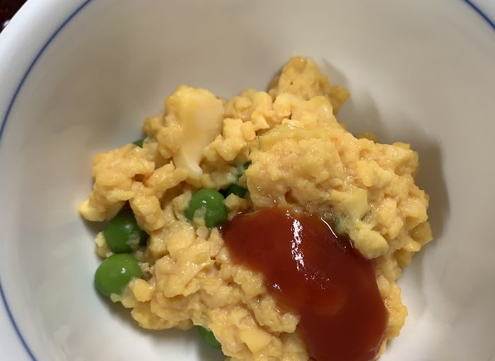 【朝食】スクランブルエッグ