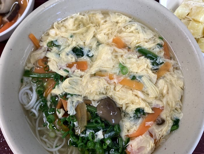 【昼食】かき玉生姜にゅうめん