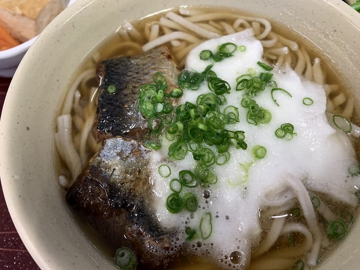 【昼食】にしんとろろそば
