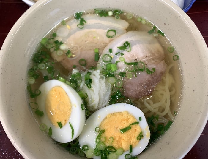 【昼食】塩ラーメン