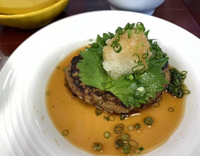 【昼食】豆腐ハンバーグ