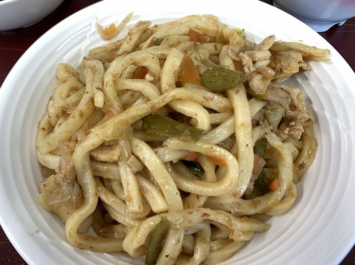 【昼食】焼きうどん