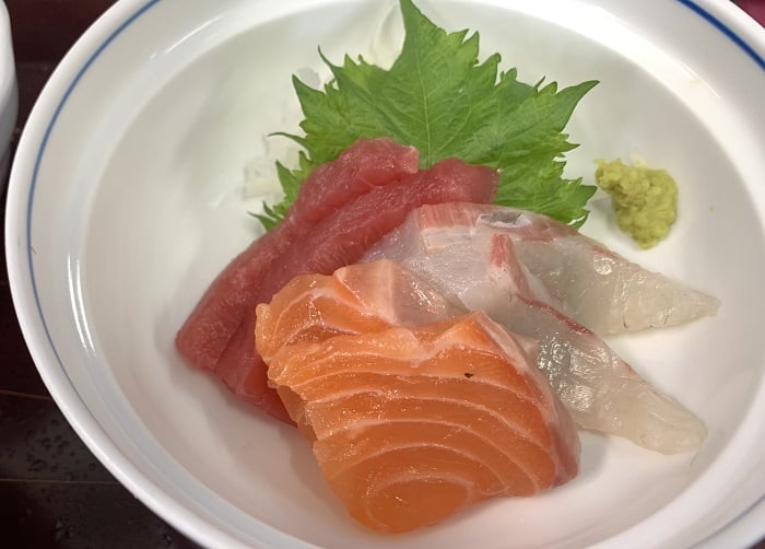 【昼食】刺身盛り合わせ