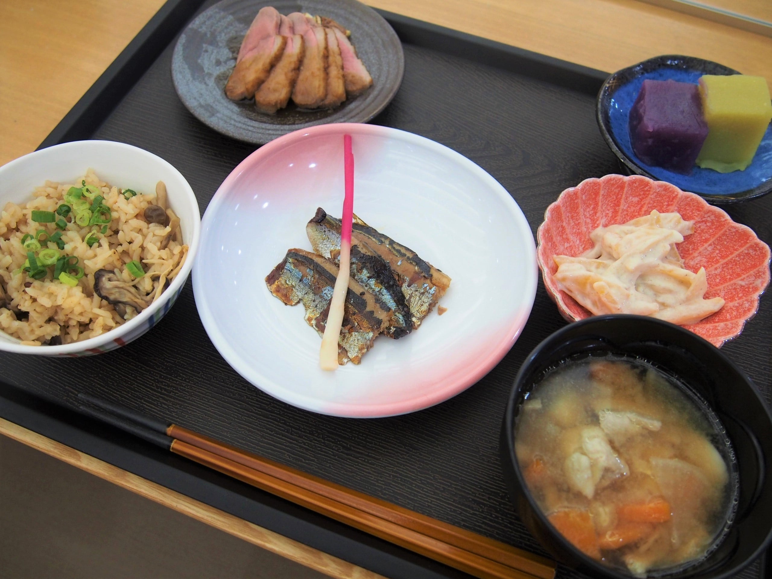 10月のスペシャルメニュー（夕食）