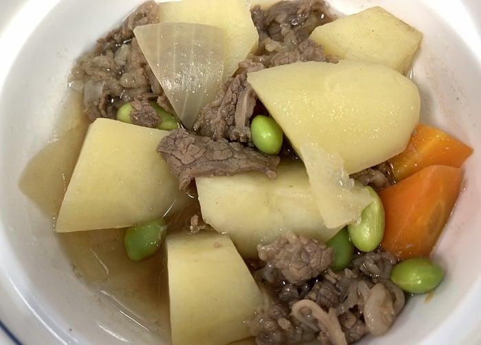 【夕食】牛肉じゃが