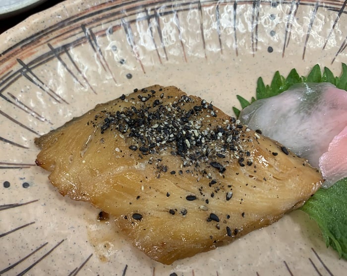 【昼食】サワラの南部焼き