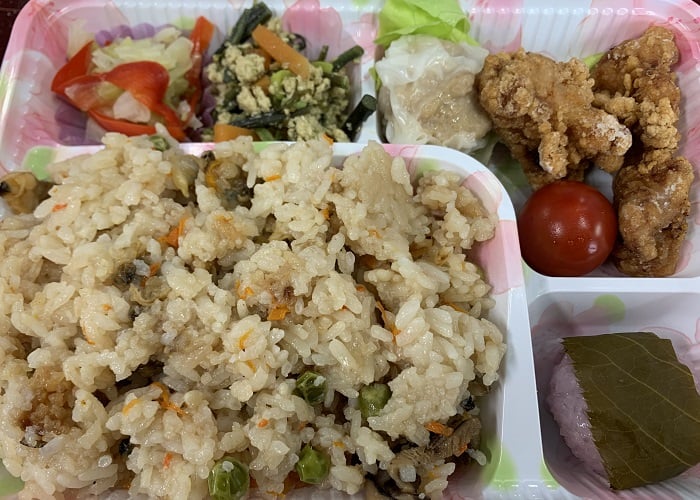 【昼食】お花見弁当