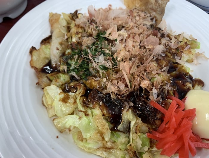 【昼食】お好み焼き